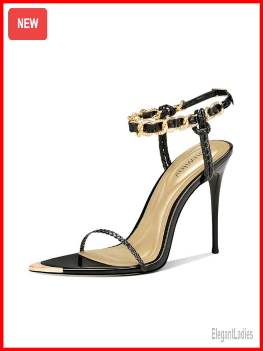 Women Strappy Open Toe Stiletto High Heels Sandals Lace Up Formal Dress Shoes